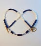 Lapis Lazuli, FW Pearl & Crystal Necklace, Birthday, Anniversary, Gifts For Her - Image 3