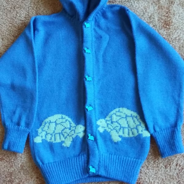 Tortoise cardigan