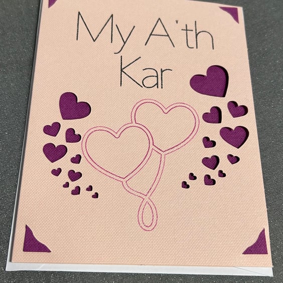 Cornish “I love you” Card 