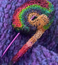 Rainbow fibula brooch - Image 3