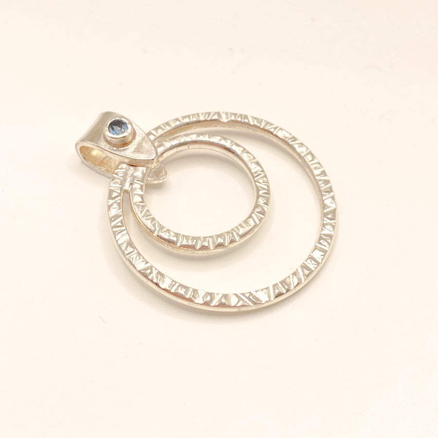 Kyanite Sterling Silver Pendant  