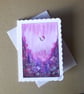 hand painted fantasy greetings card ( ref FA 67 P6 ) - Image 1