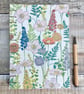 Summer Seconds Hand bound Journal with Garden Flowers Cover - Image 2