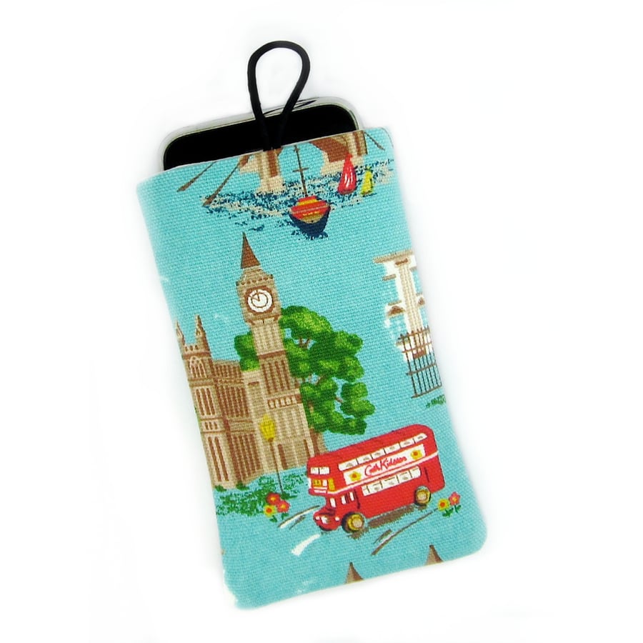 Phone Sleeve, Smartphone Case, Cath Kidston London Scene 
