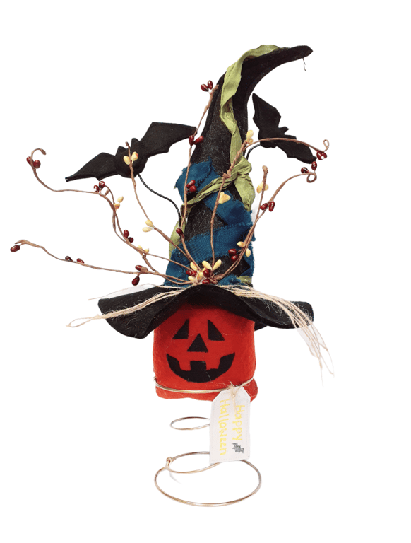 HALLOWEEN WITCH'S HAT ORNAMENT