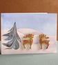 Unique Hand Made Christmas Card with Envelope - Image 1