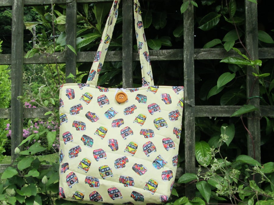 Pretty Campervans  Tote Bag