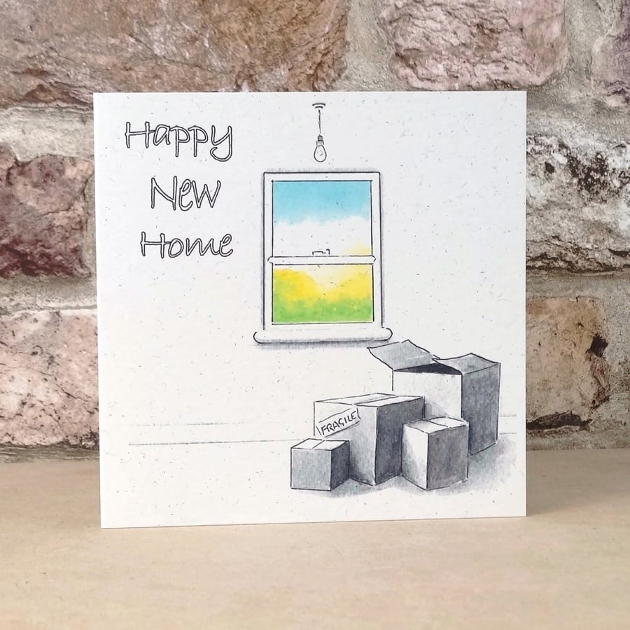 New Home Card Moving - Personalised option available