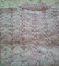 Pink with Multi-Coloured Flecks 22 inch round neck Cardigan - Image 6