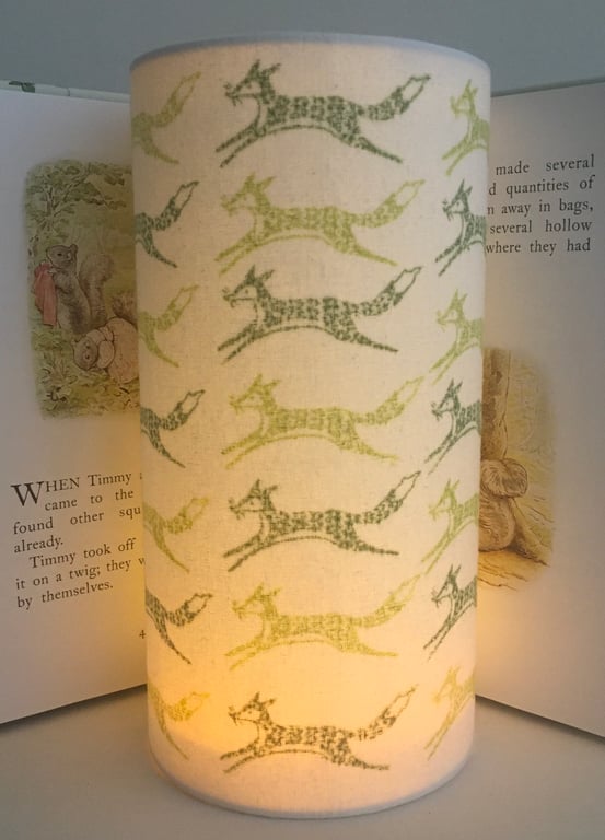 Leaping FOX Handmade Children Night Light.