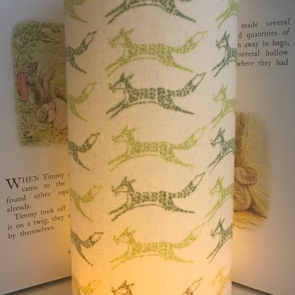 Leaping FOX Handmade Children Night Light.