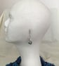 Azure Double Curve Drop Earrings - Image 4