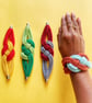 Chunky cotton rope bracelets for women perfect as Christmas gifts  - Image 9