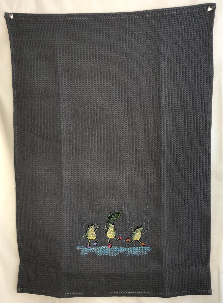Frog Tea Towel