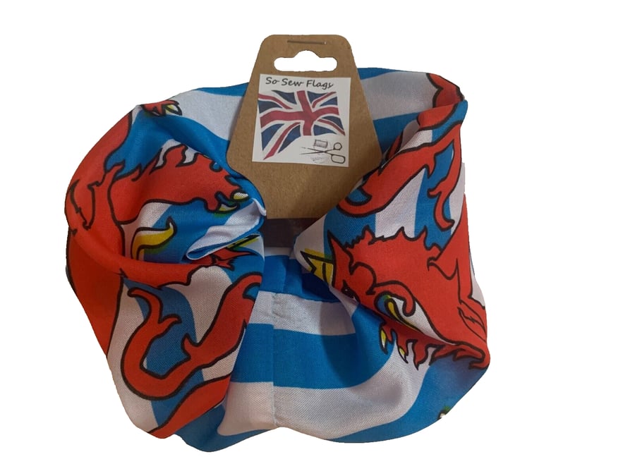 Luxembourg Lion Flag Hair Scrunchie Scrunchies Accessory Band Elastic