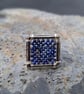 BOLD Lapis Lazuli Statement Ring Sterling silver 925 Handmade Artisan - Image 2
