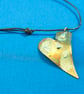 Islands in My Heart Copper and Silver Pendant - Image 2
