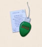 A Colleague's Light Christmas Tree Decoration - Light Bulb Ornament