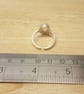 Rose Quartz adjustable ring. 925 sterling silver. January Birthstone - Image 4