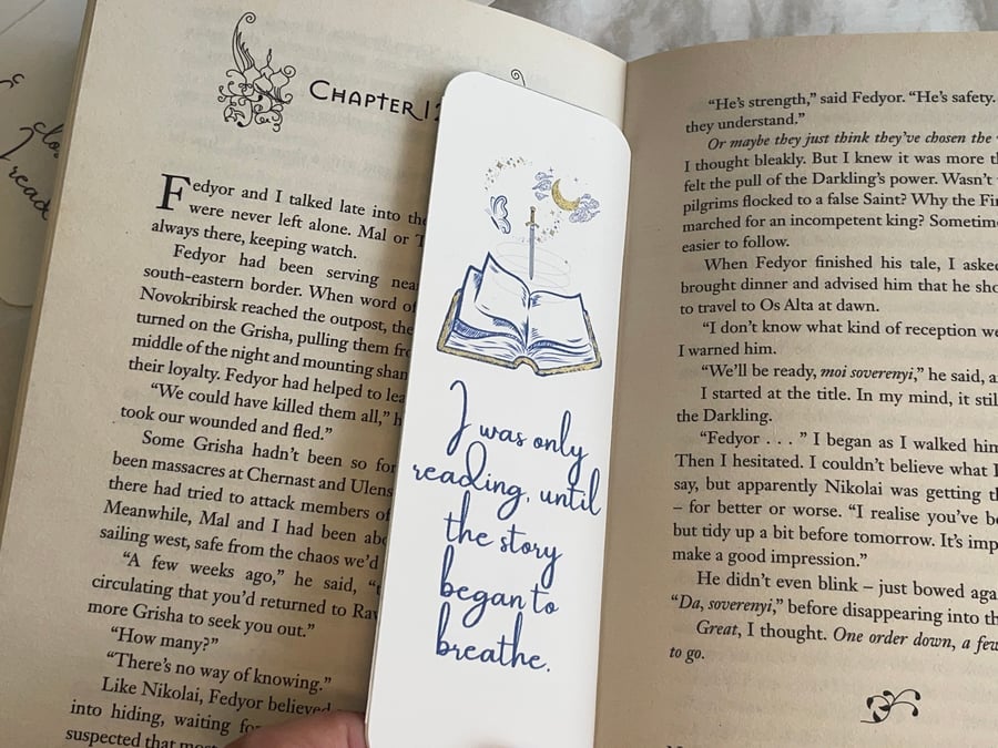 Enchanted book Bookmark