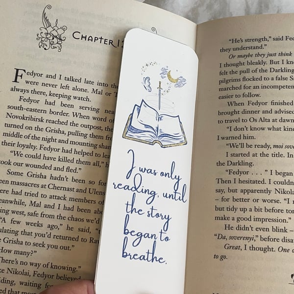 Enchanted book Bookmark