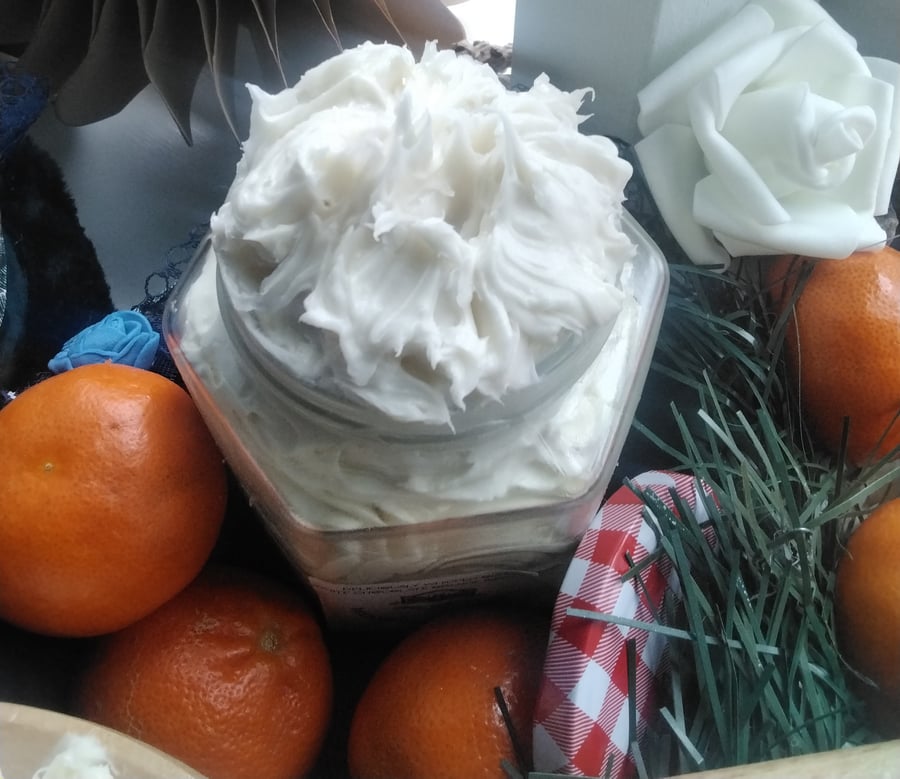 Deliciously Whipped Sweet Orange Organic body butter 
