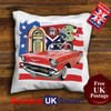 1957 Chevrolet Convertible Cushion Cover, Hot Rod Cushion Choose Your Size