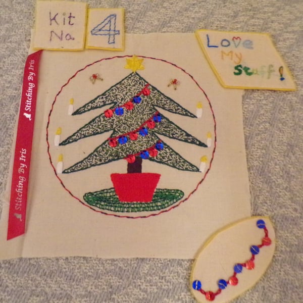 Bright and Sparkly Christmas Tree