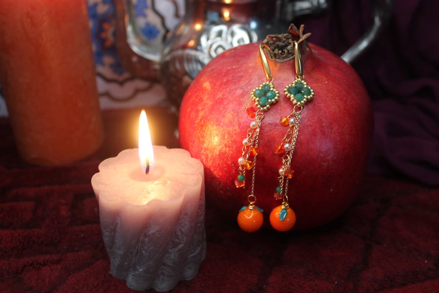 Naranja earrings 