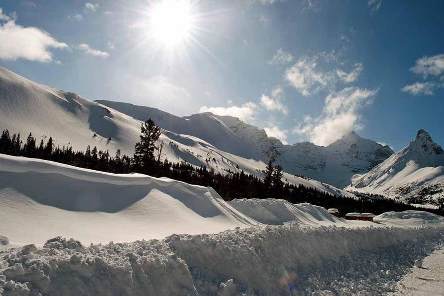 Canadian Rocky Mountains Icefields Parkway Canada Photograph Print