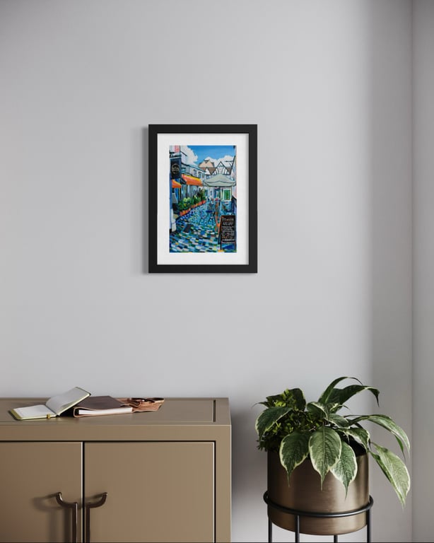 Giclee Print - Between Coffee and Conversations