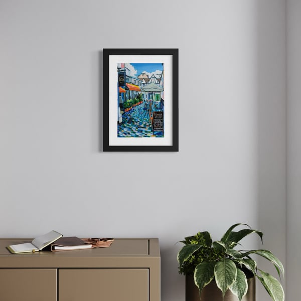 Giclee Print - Between Coffee and Conversations