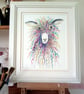 Cute Rainbow Sheep with curly hair  - Image 9