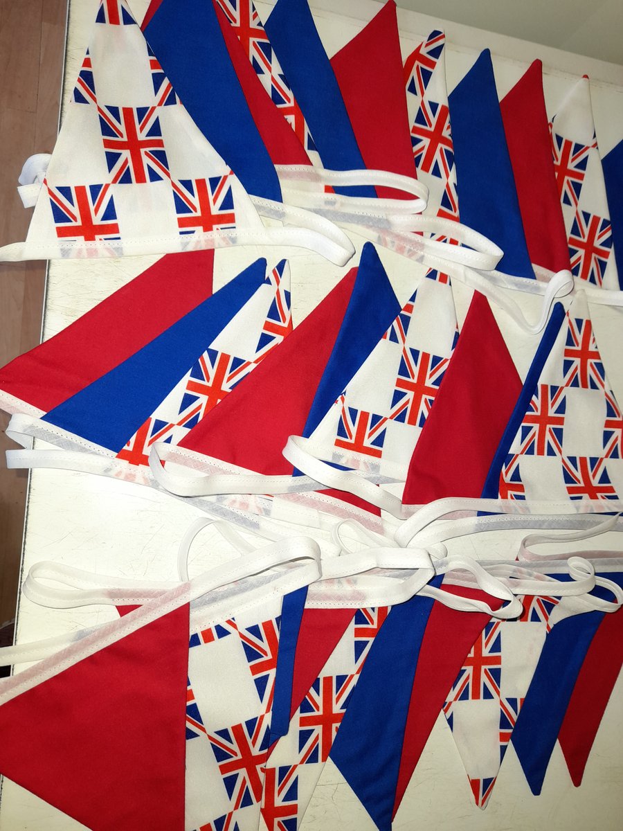 Jubilee bunting Folksy