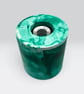 Teal Green Marbled Reed Diffuser Holder for 100 ml Squat Home Fragrance Bottle - Image 5