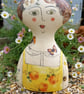 Figurative ceramic vase  - Image 1