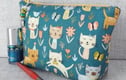 Make up bags and zipped pouches