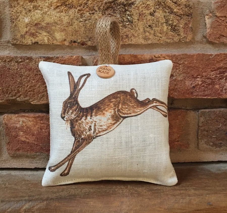 Hanging Lavender Sachet - Leaping Wild Hare