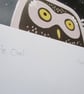 APRIL SALE - A4 British Bird Print -  Little Owl     - Image 2