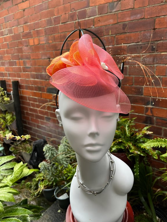 Beautiful Handmade hat, Hat for the Races, Hats for Ascot, Special Occasion Hats