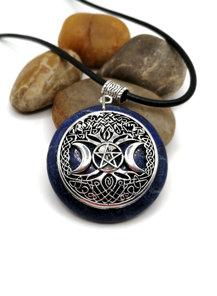 Lapis Lazuli Tree of Life Necklace