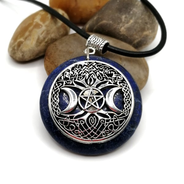 Lapis Lazuli Tree of Life Necklace