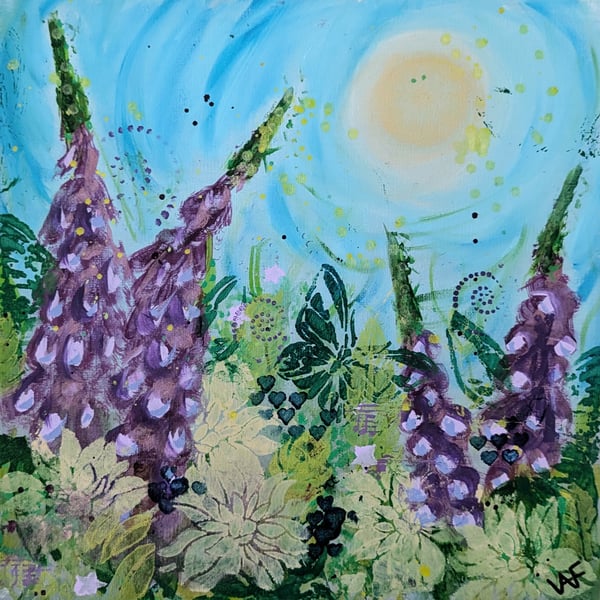 Summer Daze Printed Card BLANK