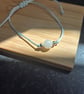 Delicate Moonstone adjustable bracelet