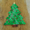 Beach glass Christmas tree hanger