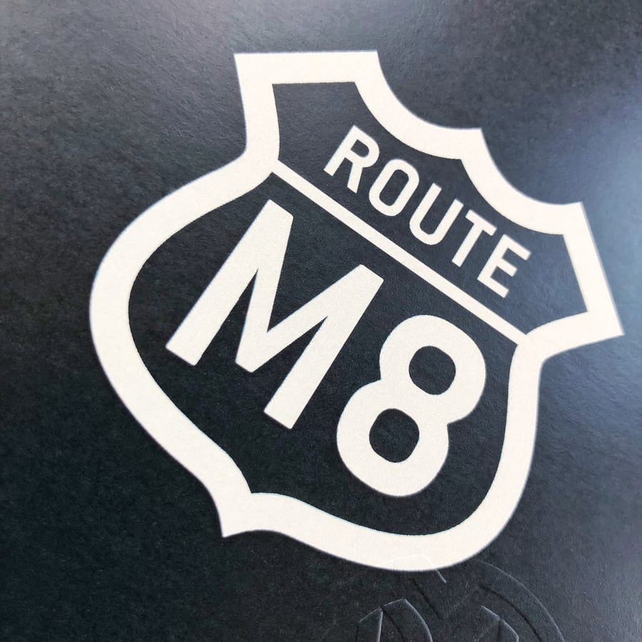 Route M8, mounted