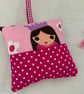 Tooth Fairy Pillow, Decorative Hanging Toith Fairy Cushion, Princess - Image 1
