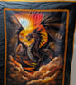 Dragon fantasy quilt 