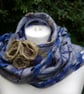 Handmade Merino Wool Felt Scarf