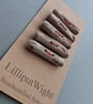 Five driftwood toggle buttons - Image 5
